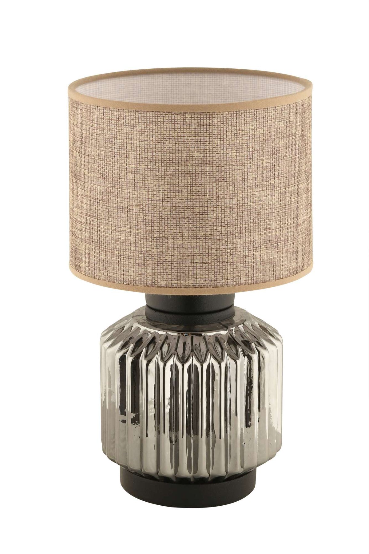 Stolna lampa 855, bež, siva