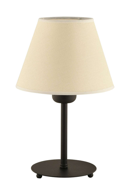 Stolna lampa 862, krem, crna