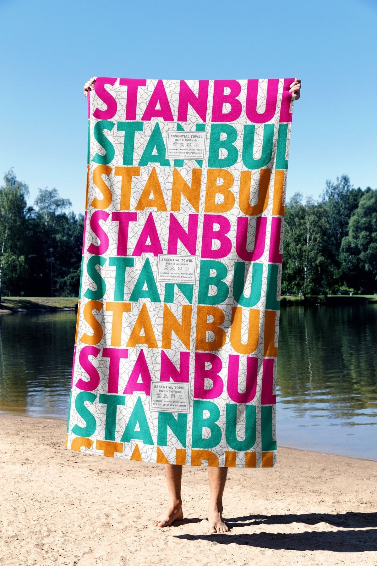Ručnik za plažu Beautiful Istanbul 90