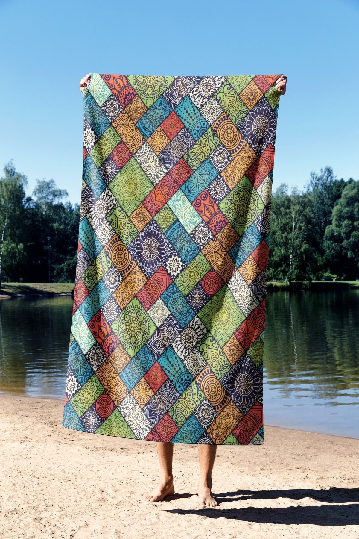 Ručnik za plažu Ethnic 90