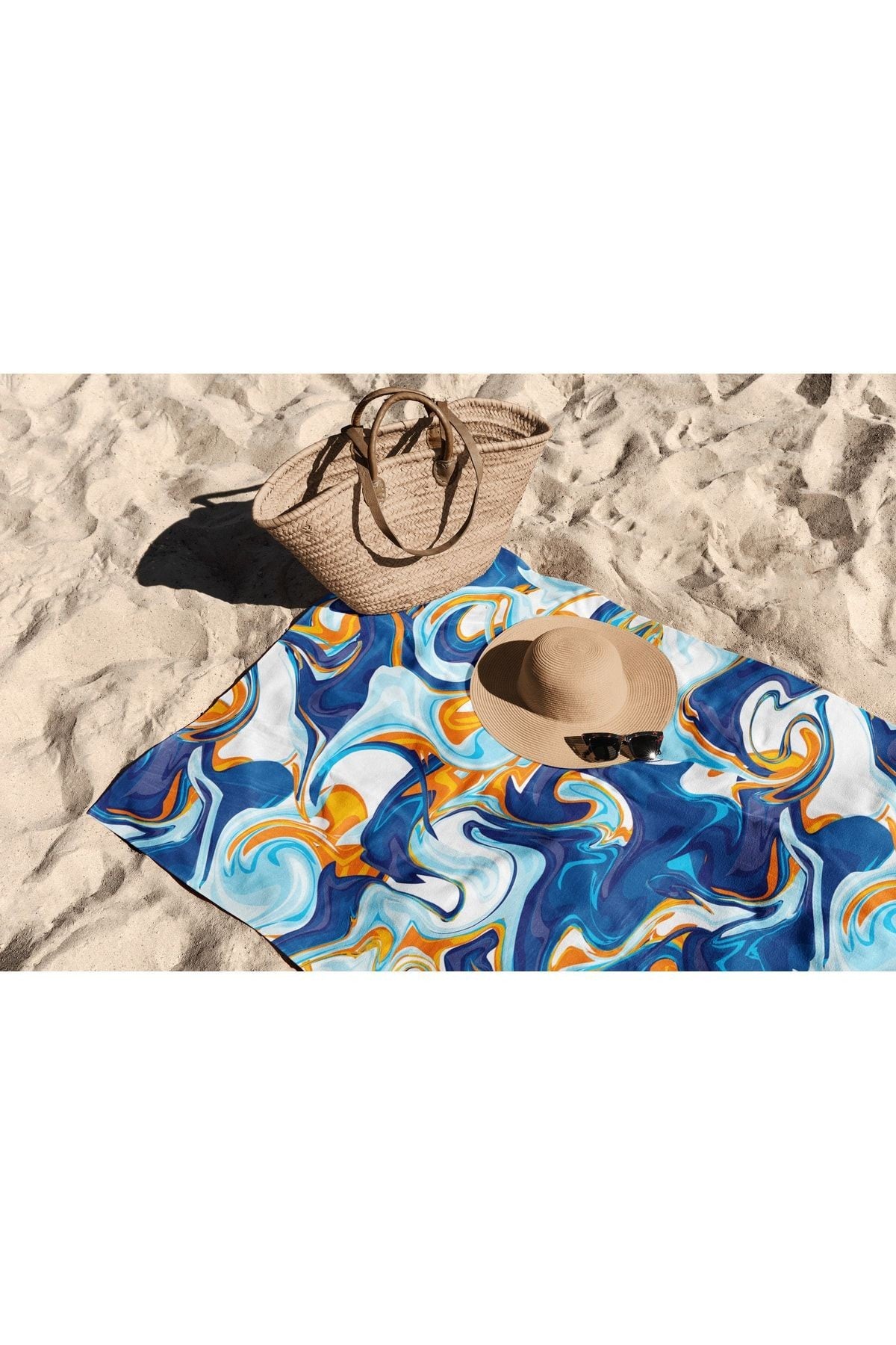 Ručnik za plažu Liquid Marble 90
