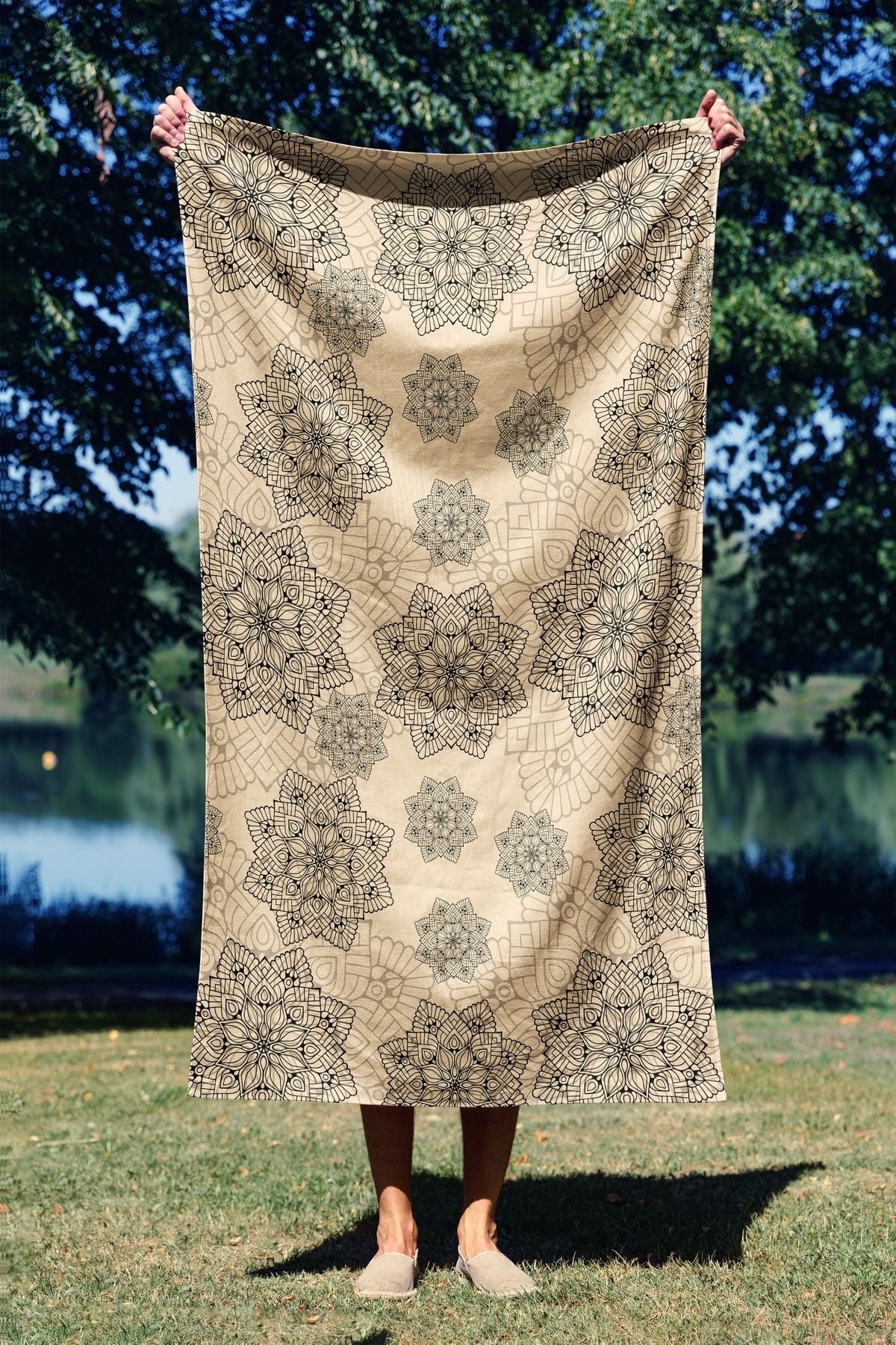 Ručnik za plažu Mandala 90