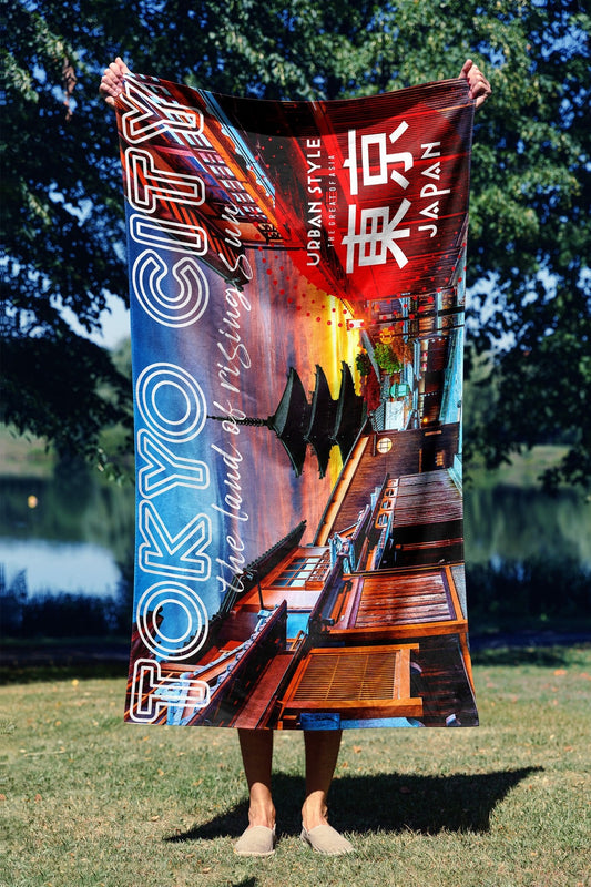 Ručnik za plažu Tokyo Rising Sun 90