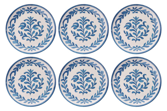 Set tanjura za serviranje (6 komada) 692, plava, bijela