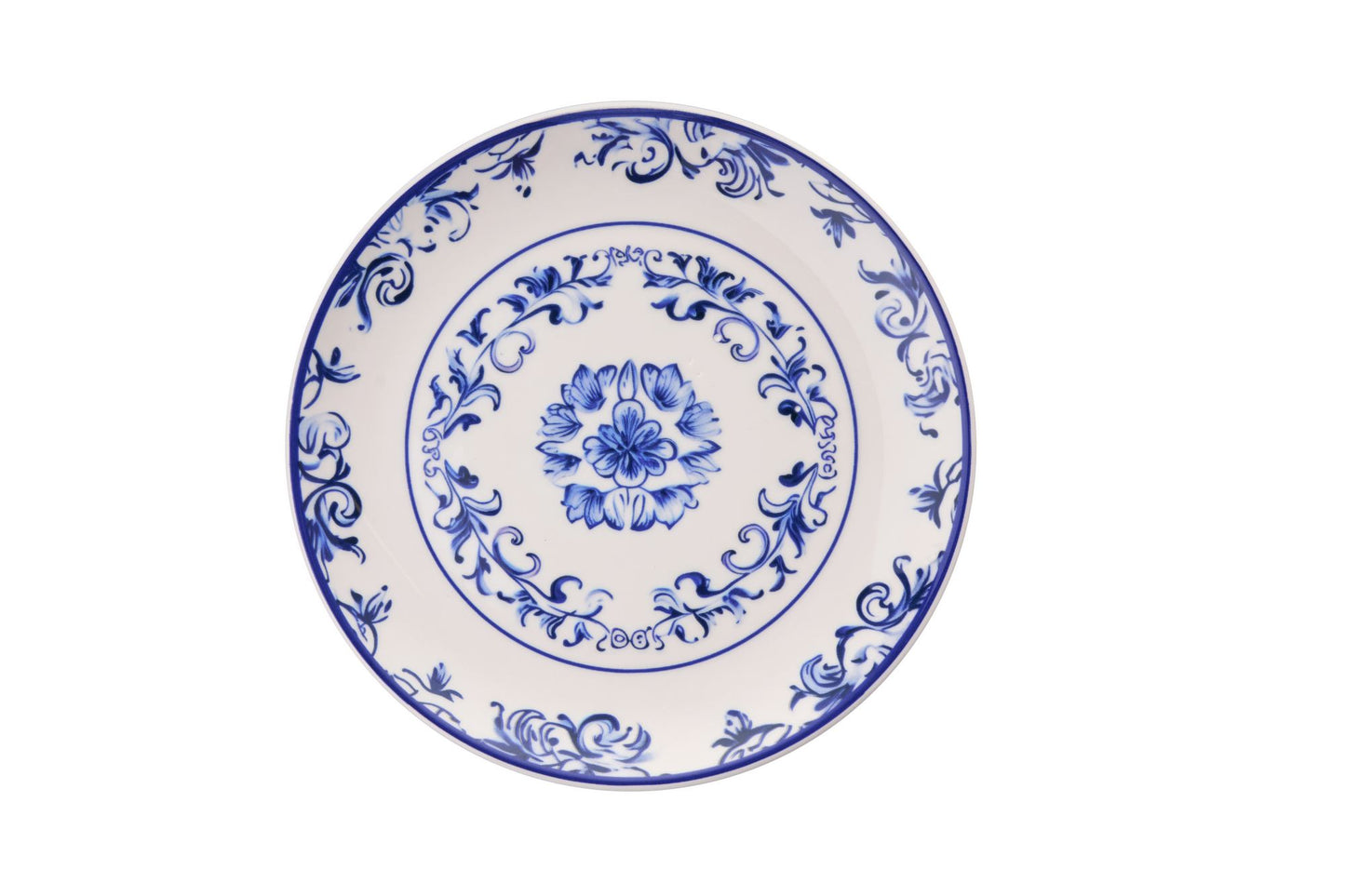 Set tanjura za serviranje (6 komada) 838, plava, bijela