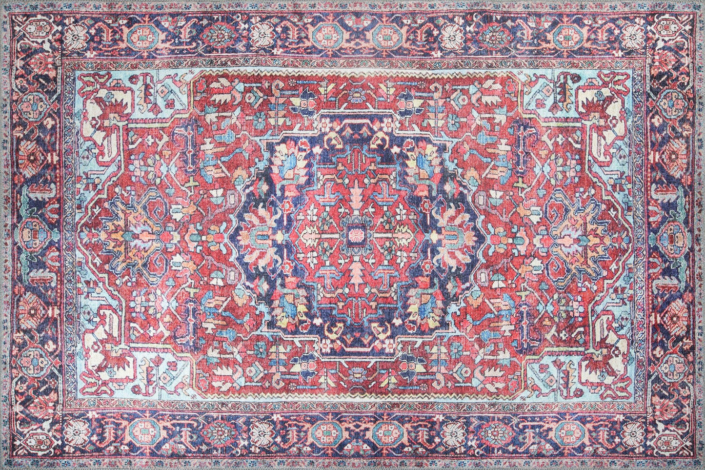 Tepih NATA, dimenzije: 210*310 cm, Blues Chenille - Claret Red AL 352