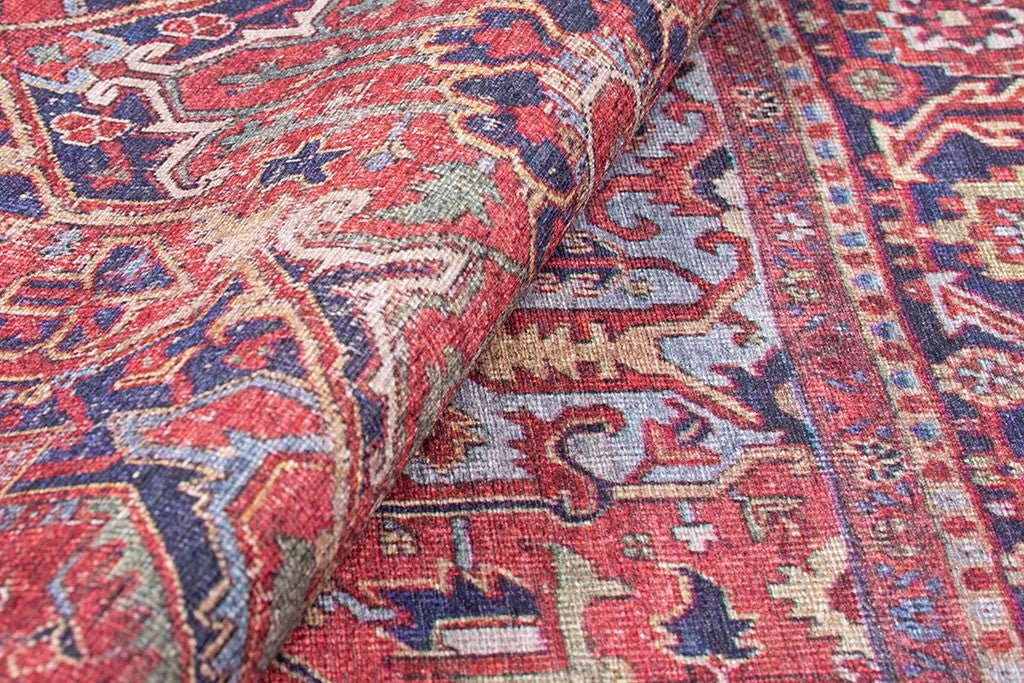 Tepih ELENA, dimenzije: 75*230 m, Blues Chenille - Claret Red AL 162