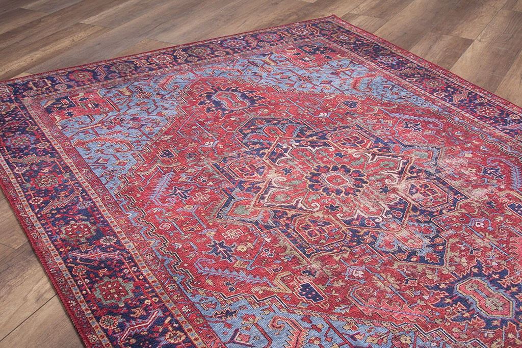 Tepih ELENA, dimenzije: 150*230 m, Blues Chenille - Claret Red AL 162