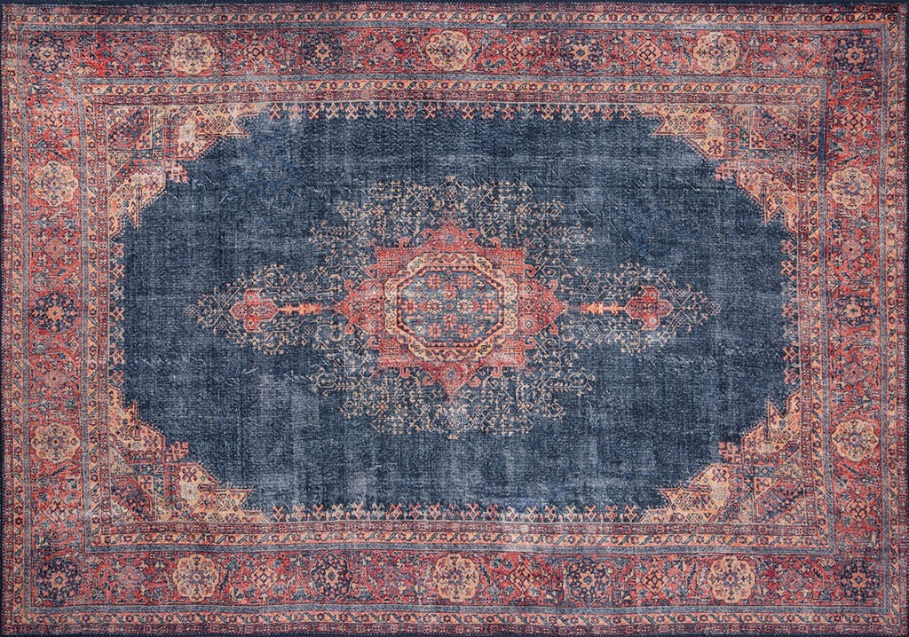 Tepih QUEEN, dimenzije: 75*230 cm, Blues Chenille - Dark Blue AL 26