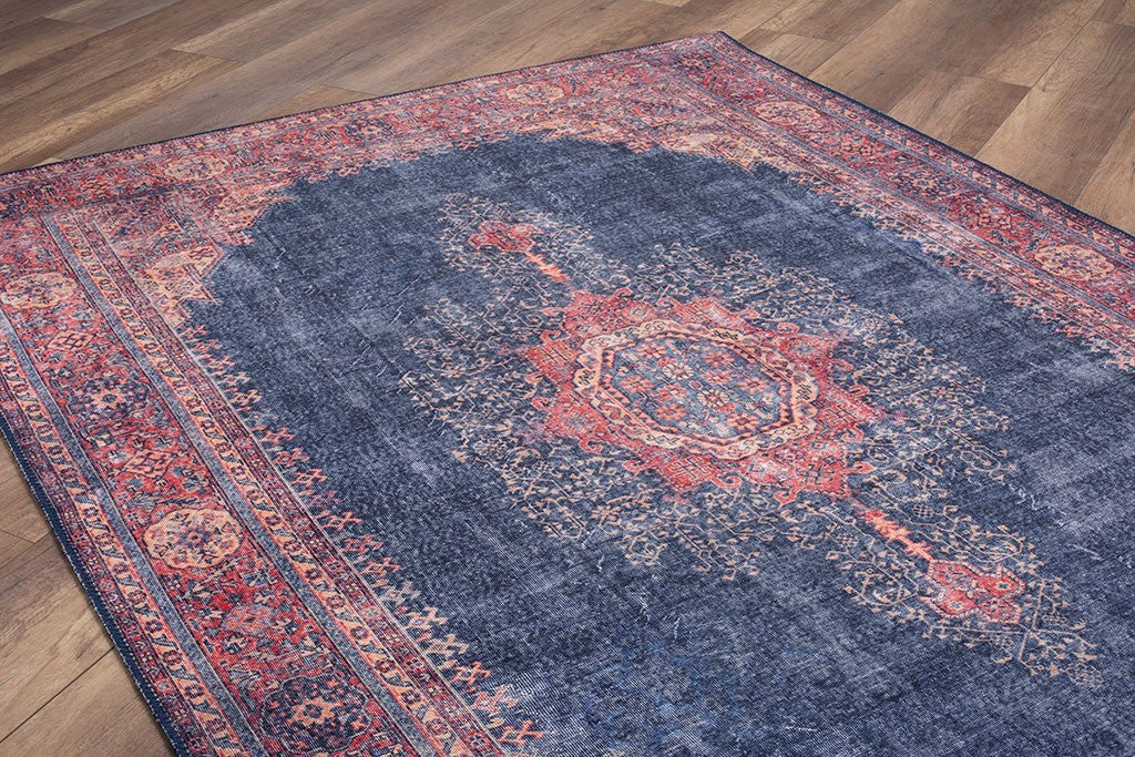 Tepih QUEEN, dimenzije: 210*310 cm, Blues Chenille - Dark Blue AL 26