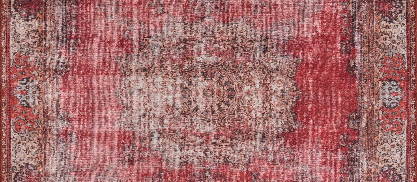 Tepih DELIA, dimenzije: 75*230 cm, Blues Chenille - Red AL 119