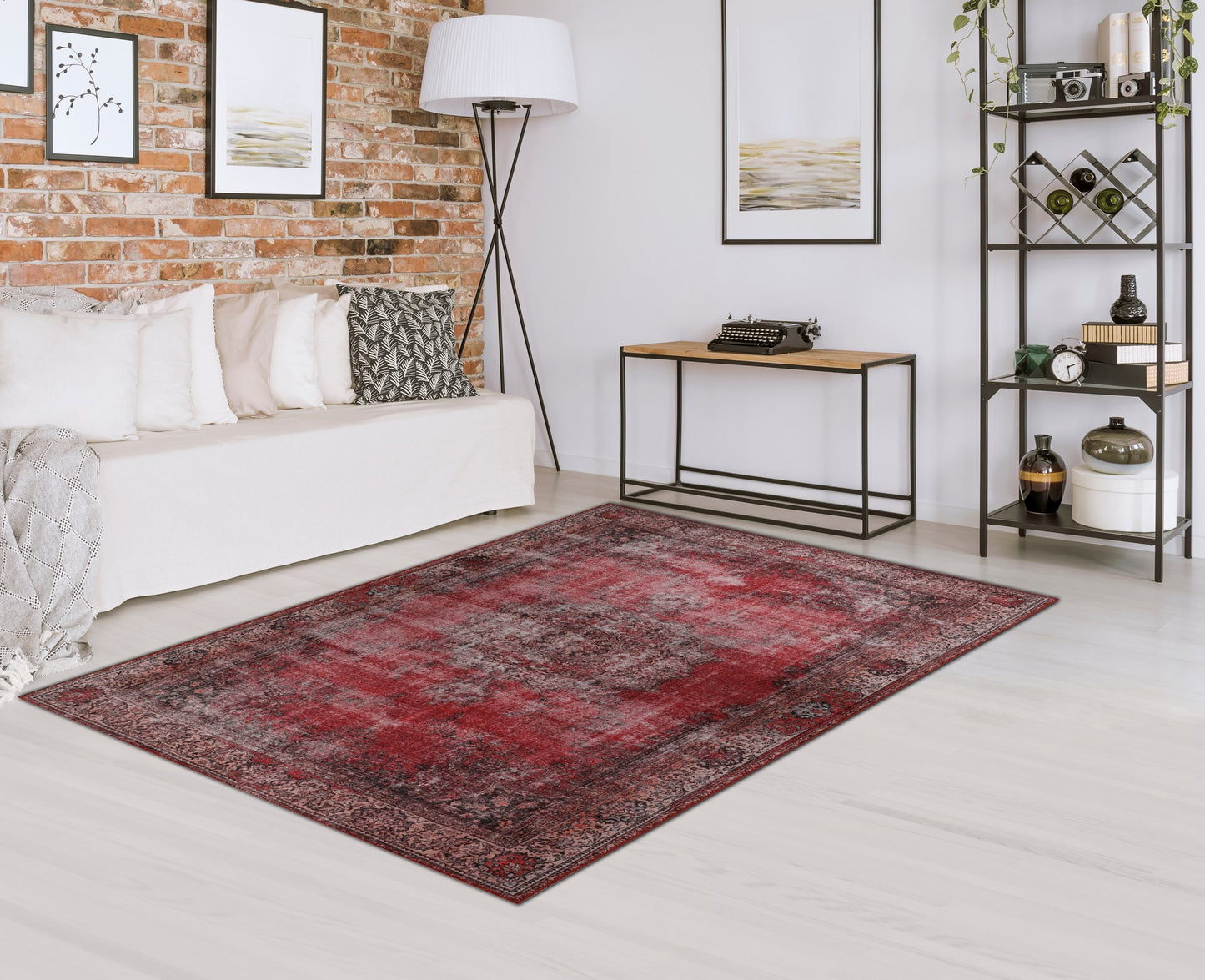 Tepih DELIA, dimenzije: 150*230 cm, Blues Chenille - Red AL 119