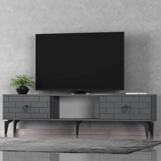 TV komoda niska Varna - antracit