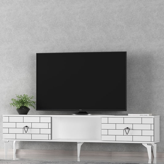 TV komoda niska Varna - bijeli