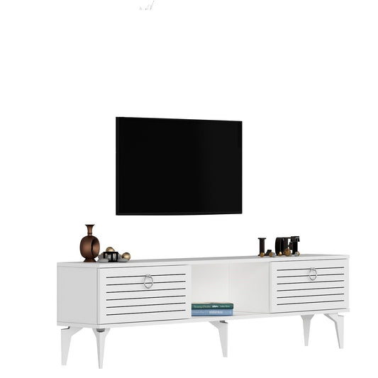 TV komoda niska Arona - bijeli