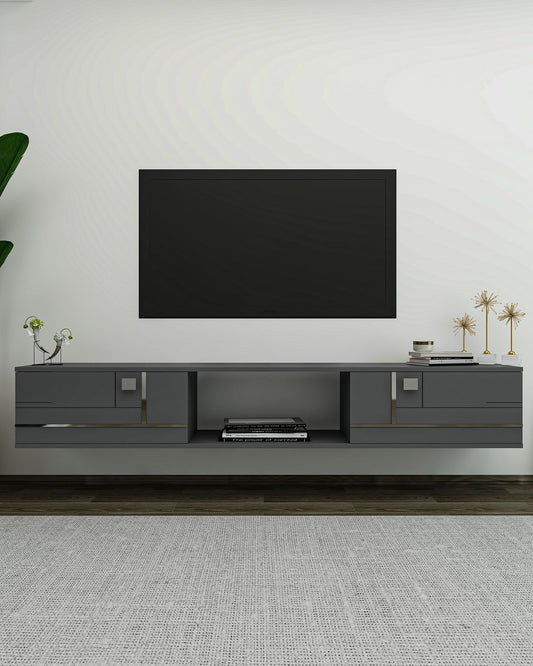 TV Ormarić 319, Antracit, Srebrna