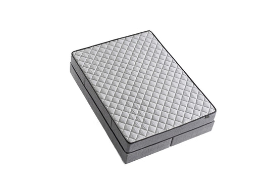 Madrac, Bijela boja Sivo, Diamond 90x190 cm Single Size Ultra Firm Mattress
