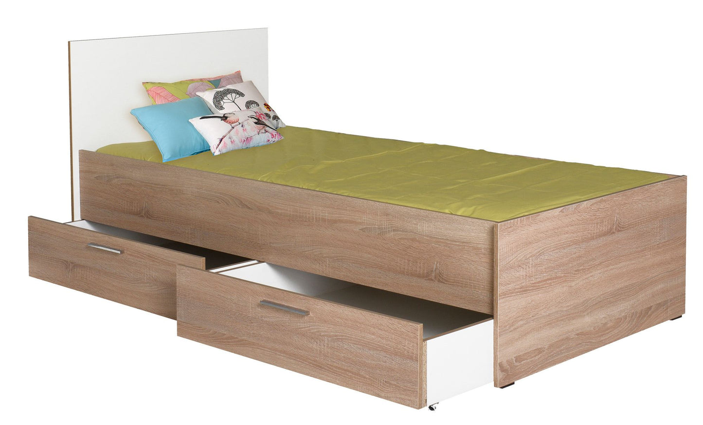 Krevet za jednu osobu, Sonomo Bijela boja, KRY-792-SD-2