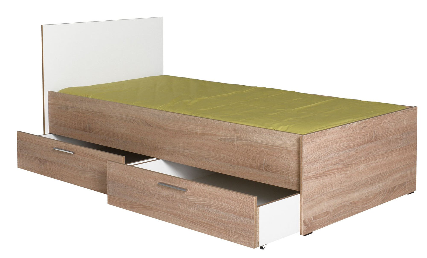 Krevet za jednu osobu, Sonomo Bijela boja, KRY-792-SD-2