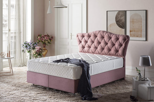 Madrac, Bijela boja, Daisy 180x200 cm Double Size Luxury Middle Mattress