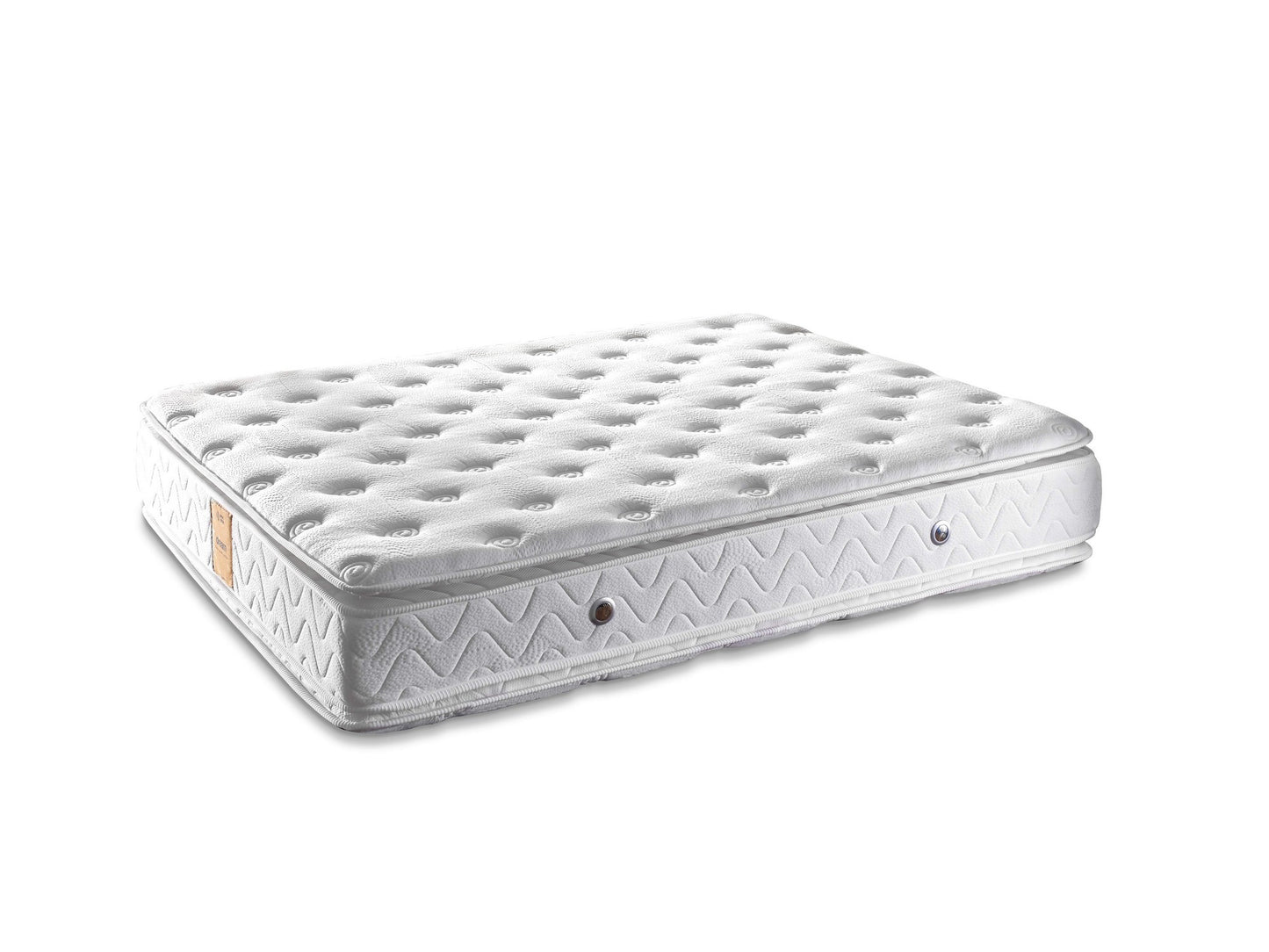 Madrac, Bijela boja, Dream 100x200 cm Single Size Luxury Middle Firm Double Padded Mattress