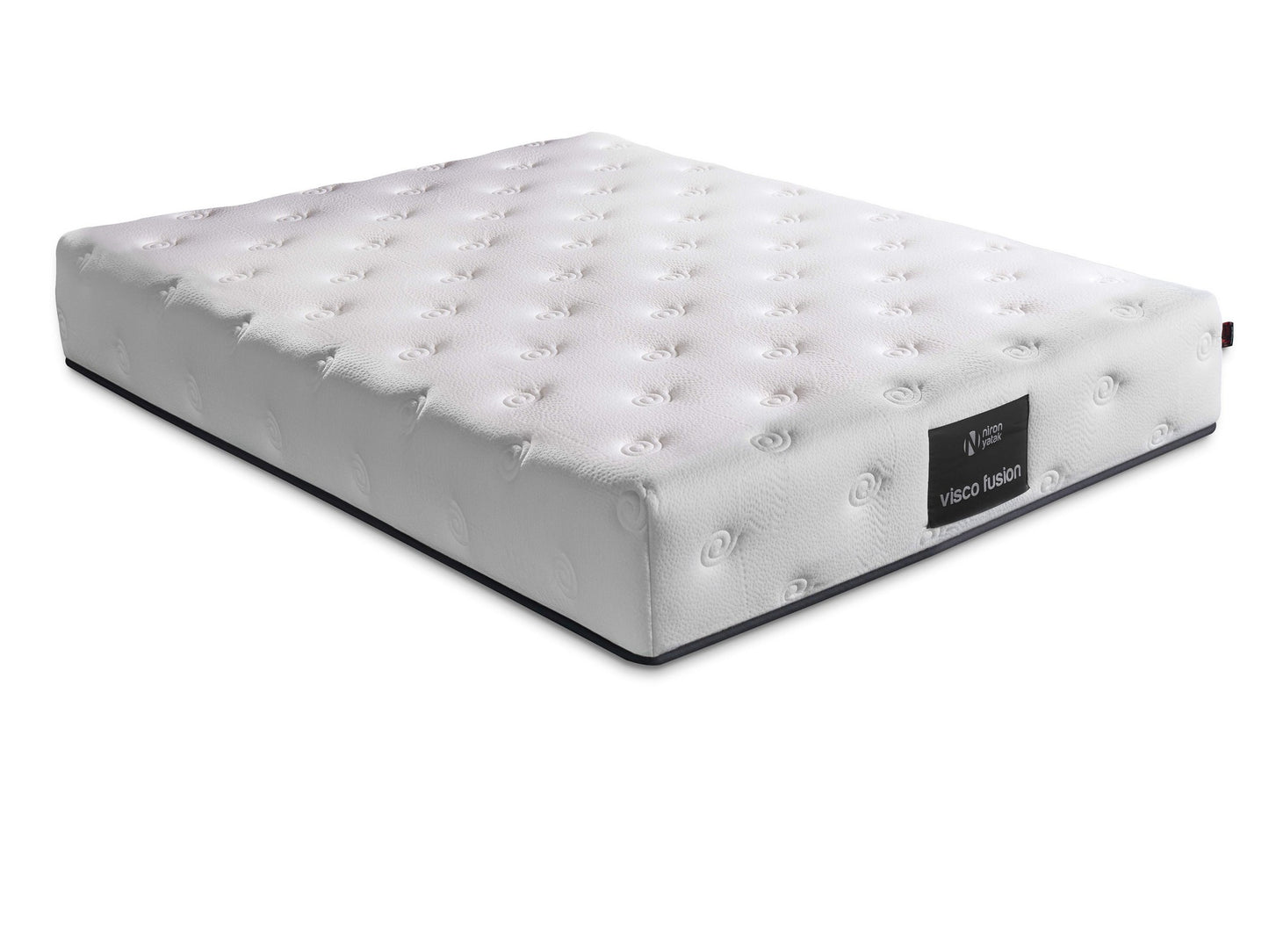 Madrac, Bijela boja, Visco Fusion 140x200 cm Double Size Memory Foam and Pocket Spring Luxury Soft Mattress