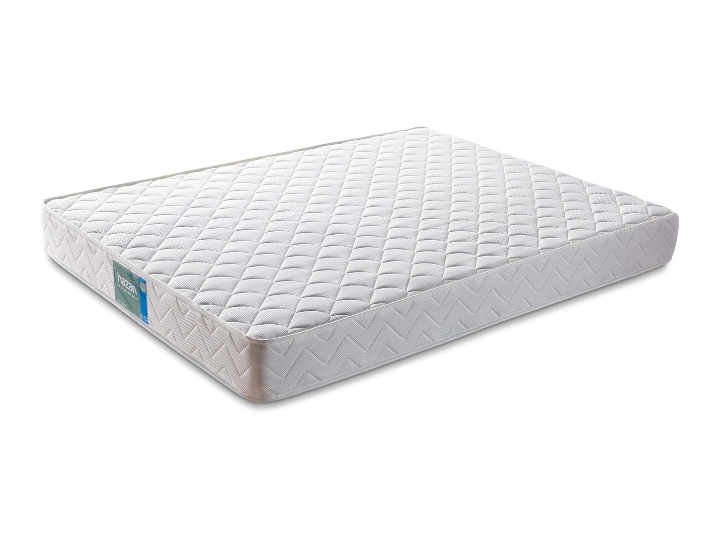 Madrac, Bijela boja, Hazan 180x200 cm Double Size Firm Mattress