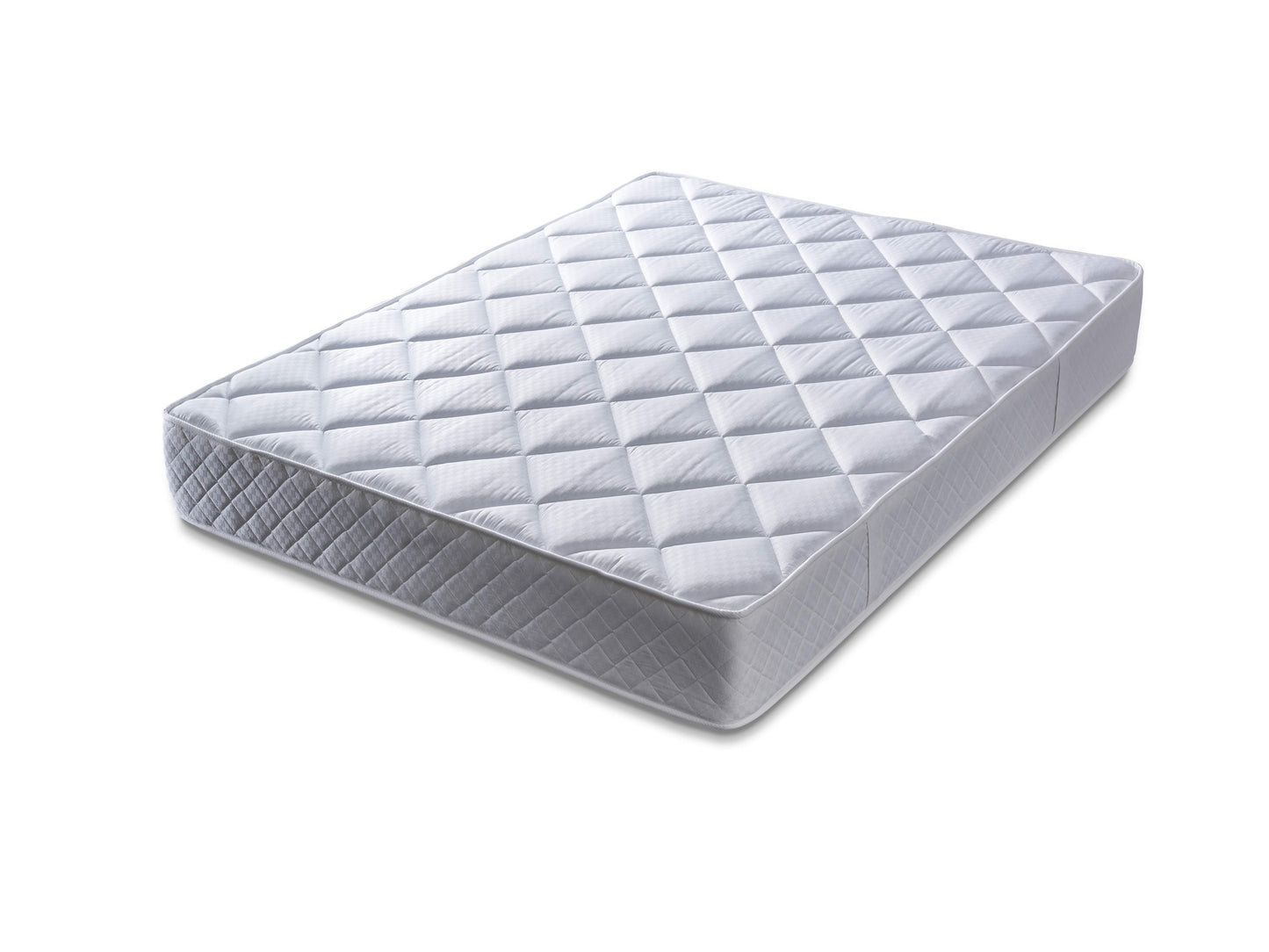 Madrac, Bijela boja, Hybrid 140x190 cm Double Size Soft and Firm Mattress