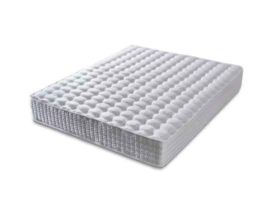 Madrac, Bijela boja, London 150x200 cm Double Size FR Fabric PocketSpring Luxury Mattress