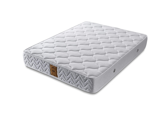 Madrac, Bijela boja, Relax 140x190 cm Double Size Luxury Middle Firm Mattress