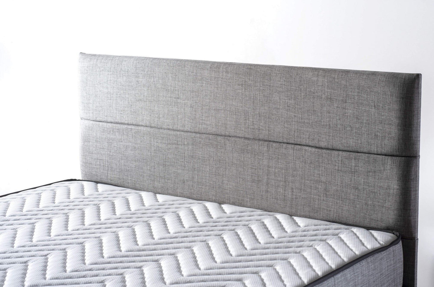 Madrac, Bijela boja Sivo, Silver 90x190 cm Single Size Firm Mattress