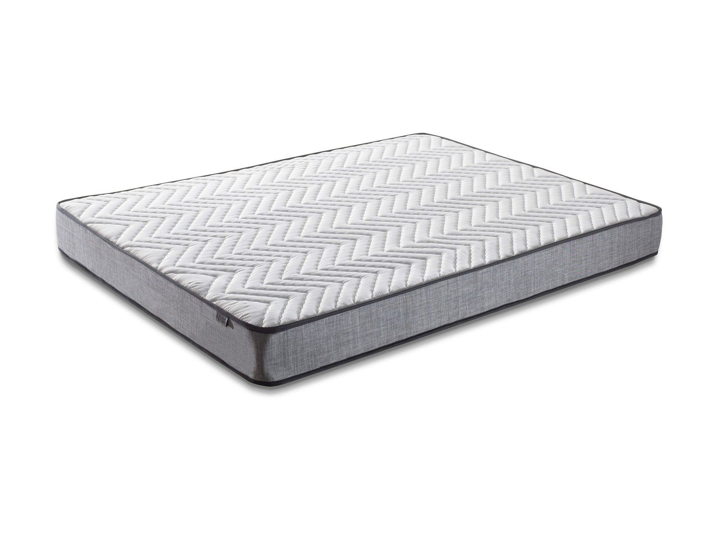 Madrac, Bijela boja Sivo, Silver 120x200 cm Single Size Firm Mattress