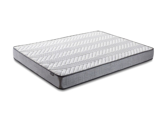 Madrac, Bijela boja Sivo, Silver 120x200 cm Single Size Firm Mattress