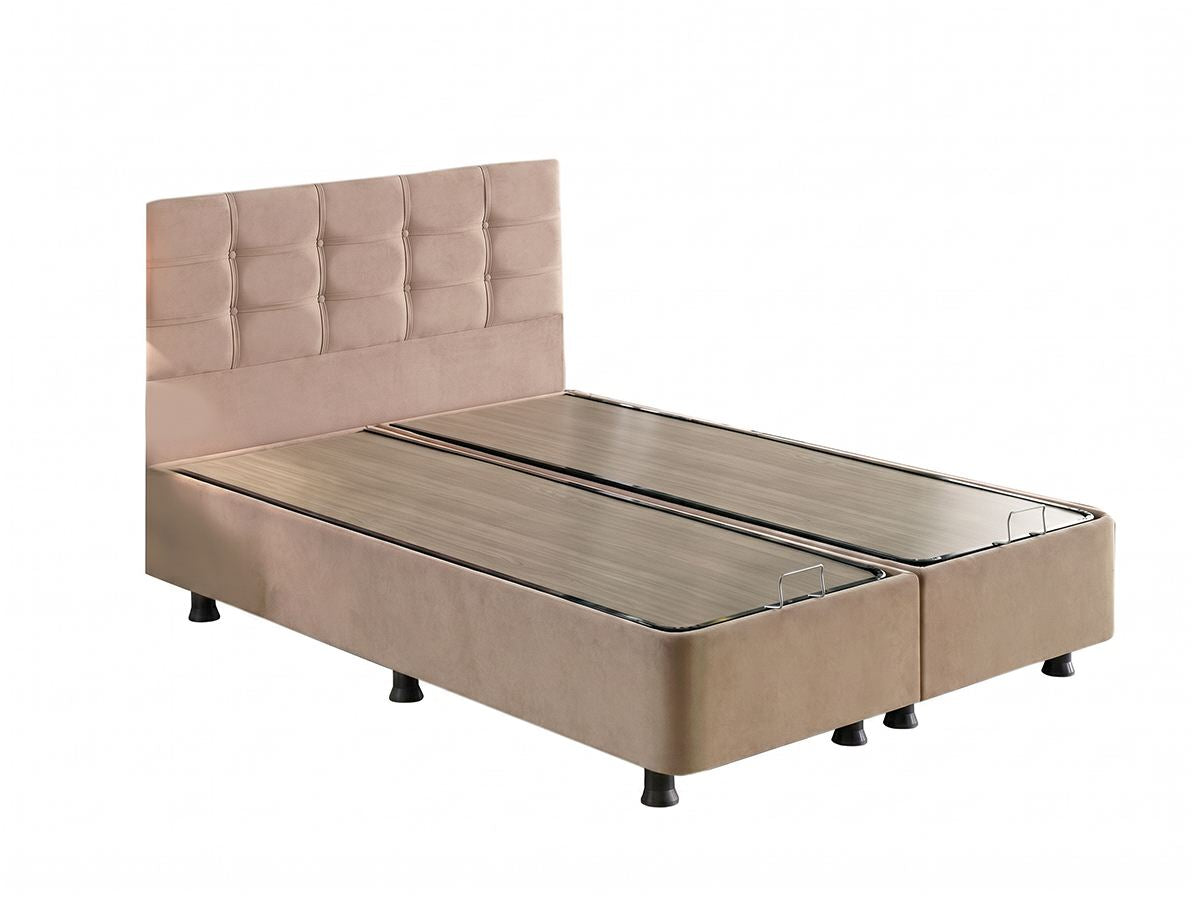 Podnožje i uzglavlje duplog kreveta, Svijetlo smeđa, Polo - Light Brown (160 x 200)