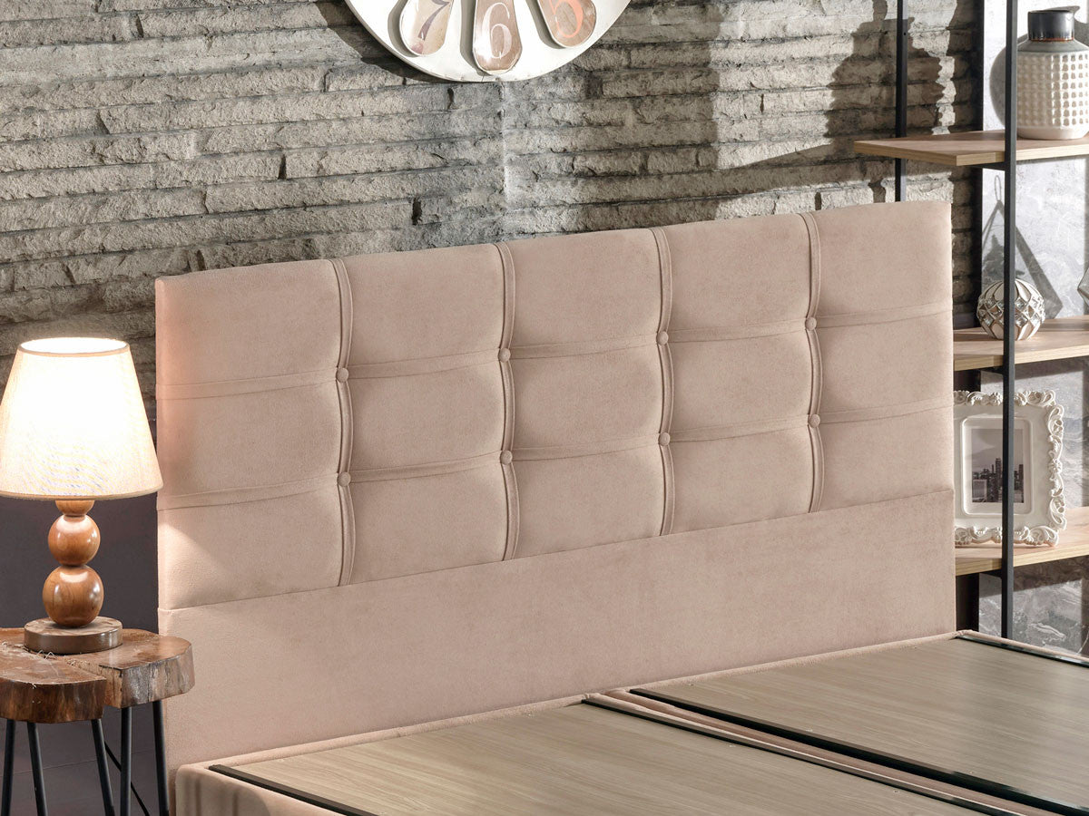 Podnožje i uzglavlje duplog kreveta, Svijetlo smeđa, Polo - Light Brown (150 x 200)