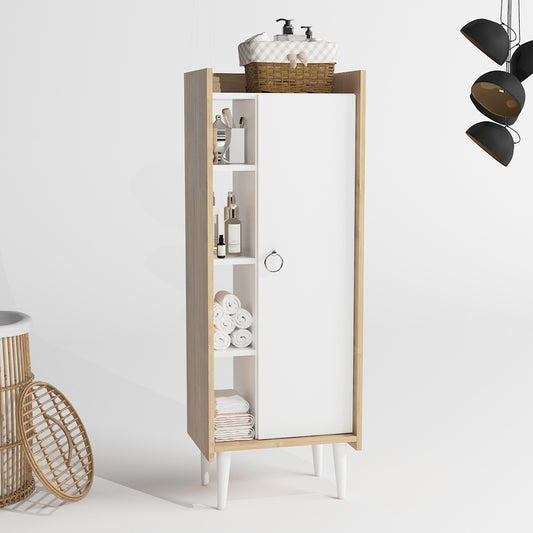 Komoda s više namjena, Lagomood Ruby - Oak, White