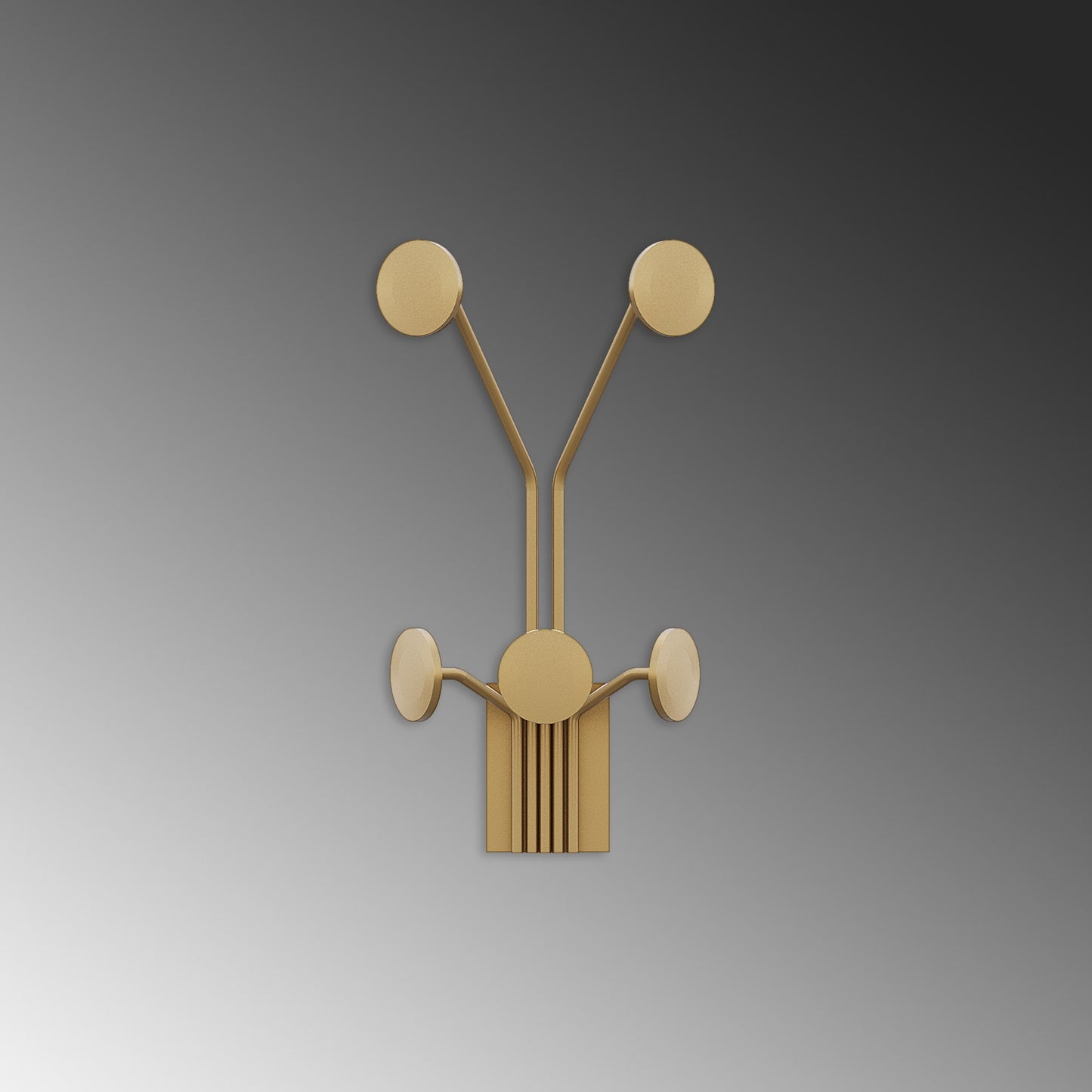Metalna zidna vješalica Giraffe-A