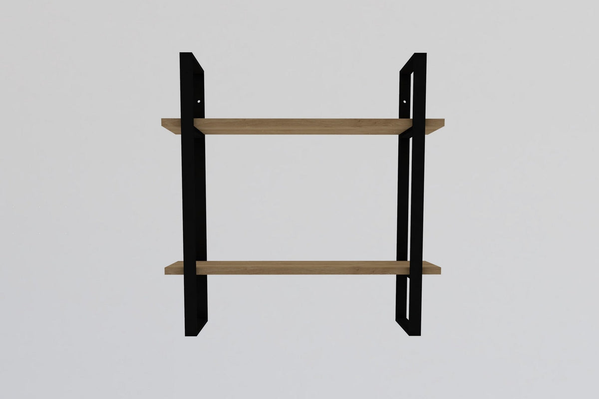 Zidna polica, Buba - Sapphire Oak, Black