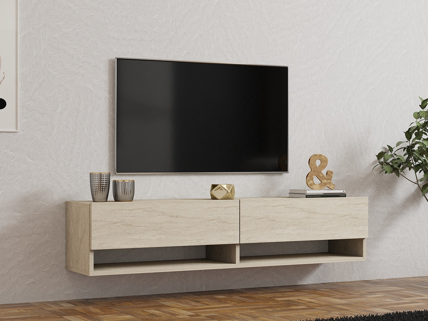TV jedinica ARGES, boja Travertine