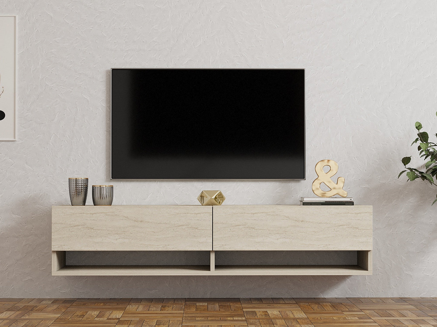 TV jedinica ARGES, boja Travertine