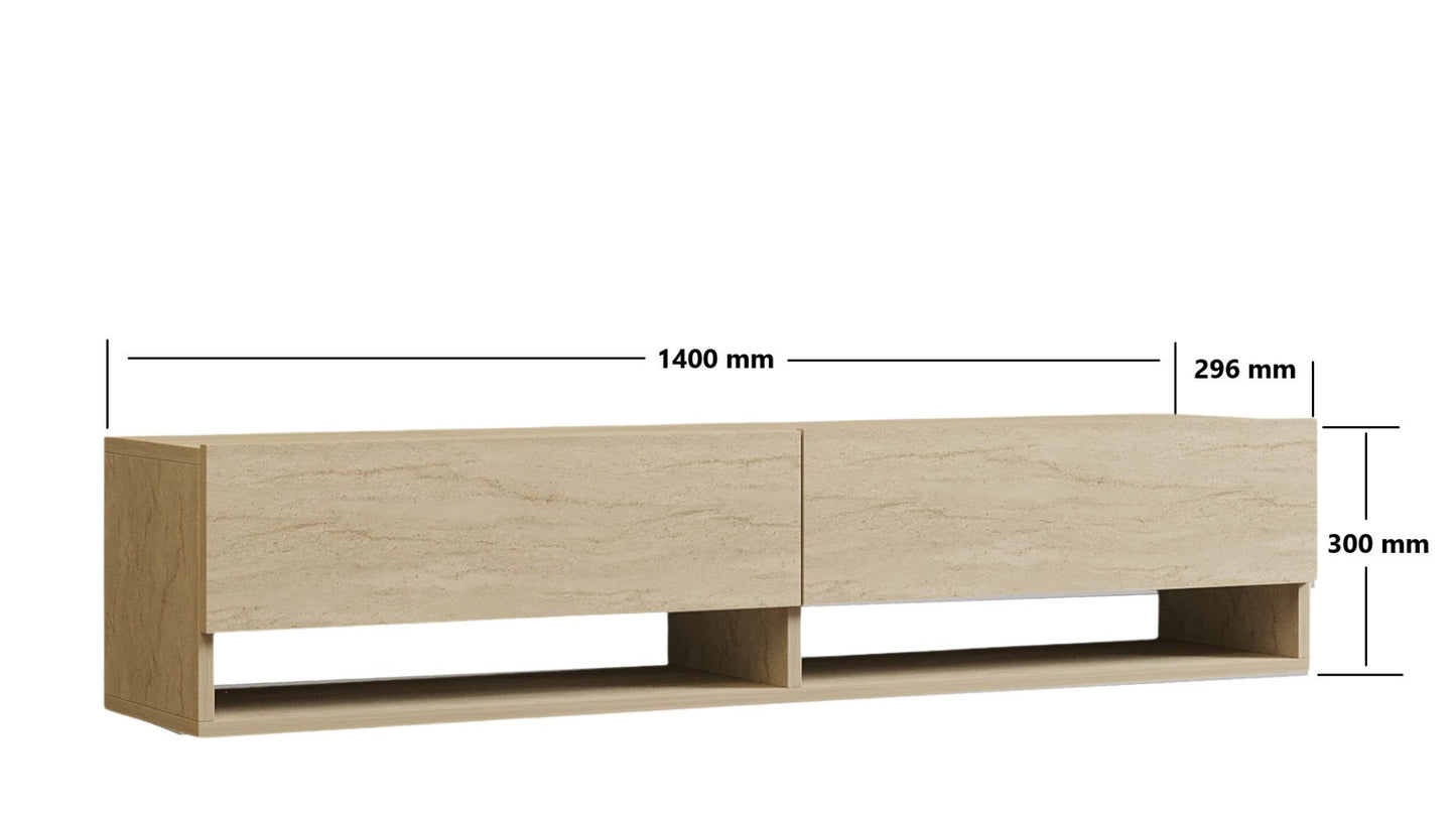 TV jedinica ARGES, boja Travertine