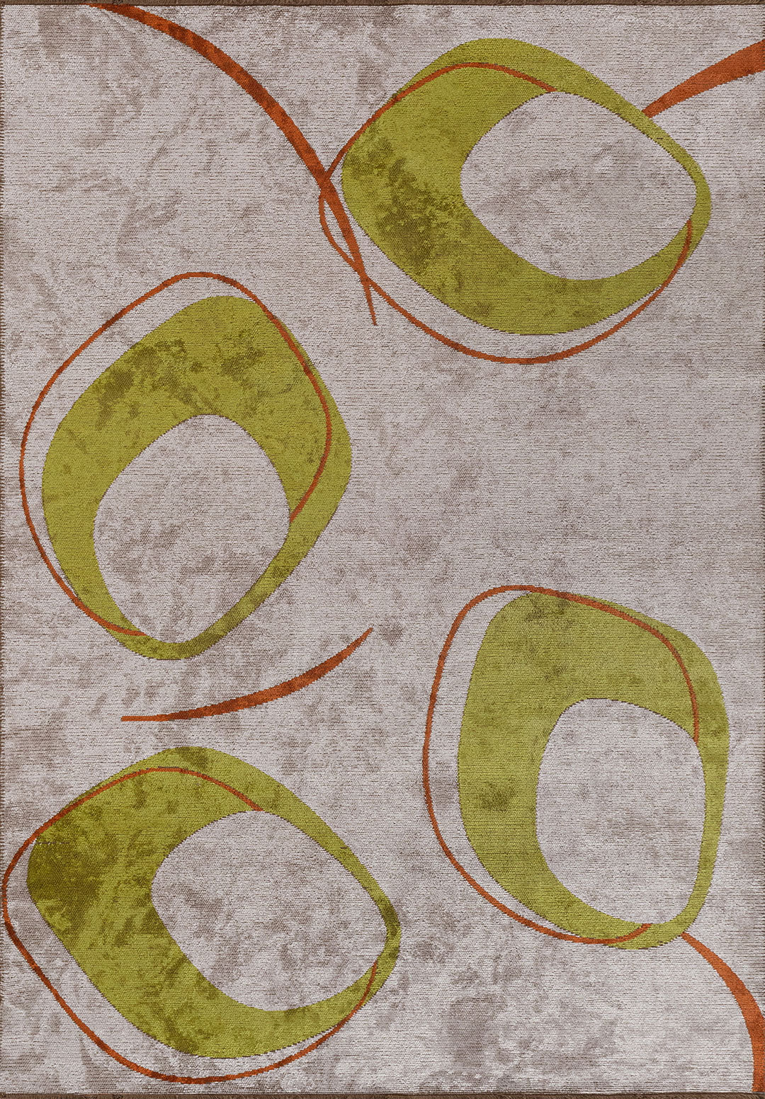 Tepih LEAF RUST, 200 x 250 cm