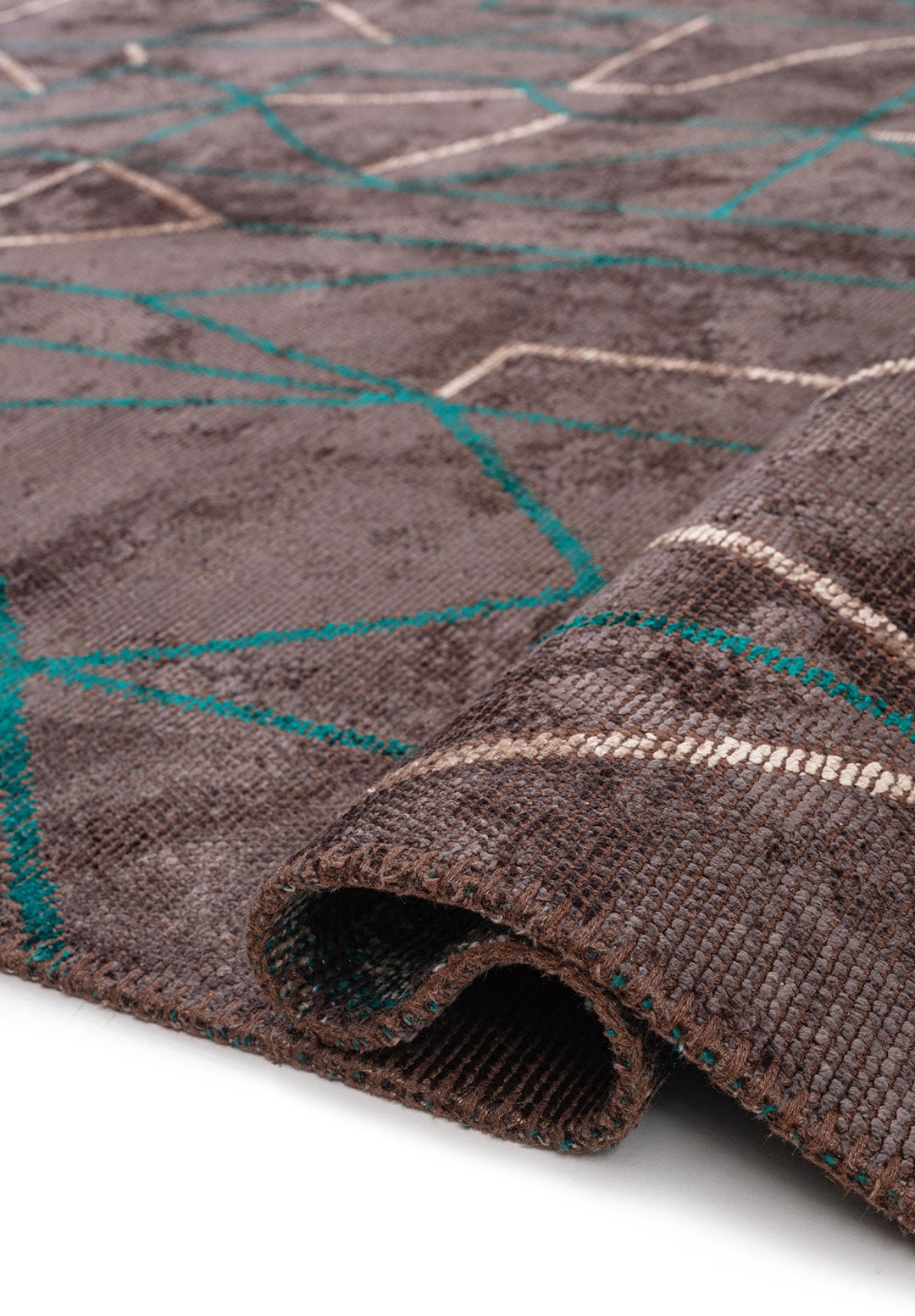 Tepih DELTA DARK TURQUOISE, 240 x 340 cm