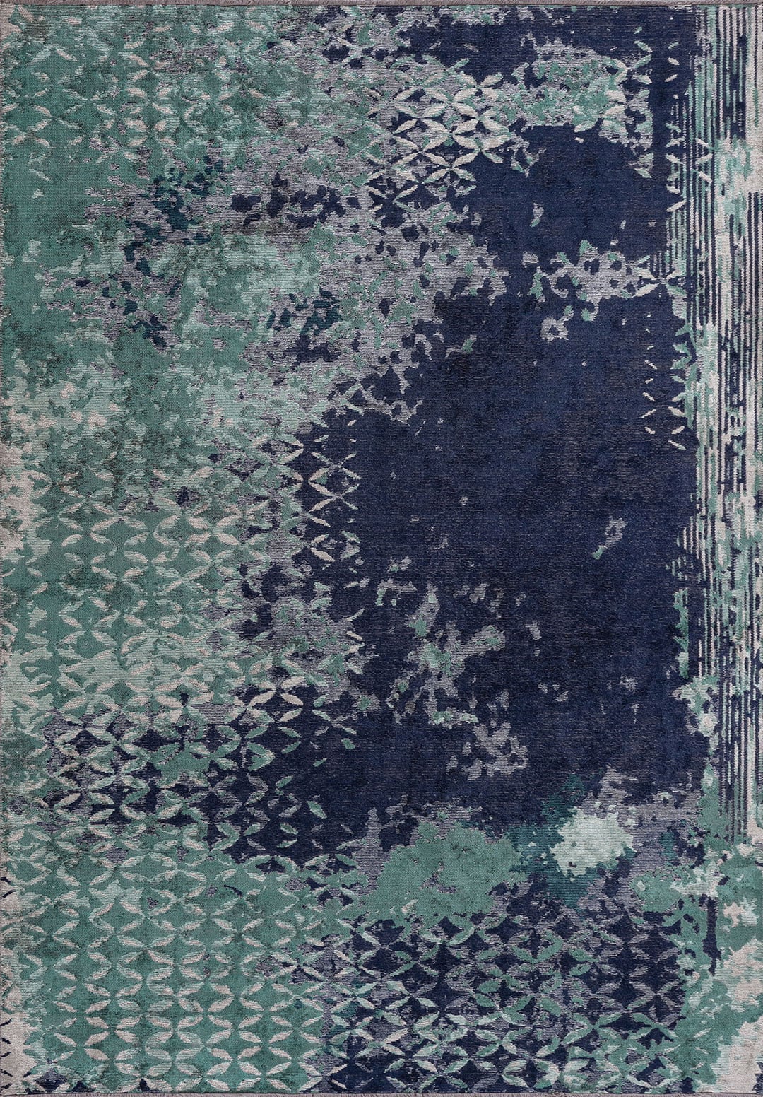 Tepih BLOOM DARK NAVY, 200 x 250 cm