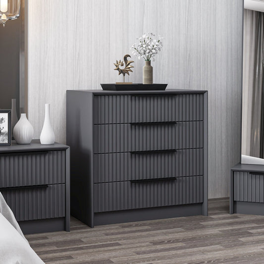 Komoda KALE LUXE - 4800, antracit