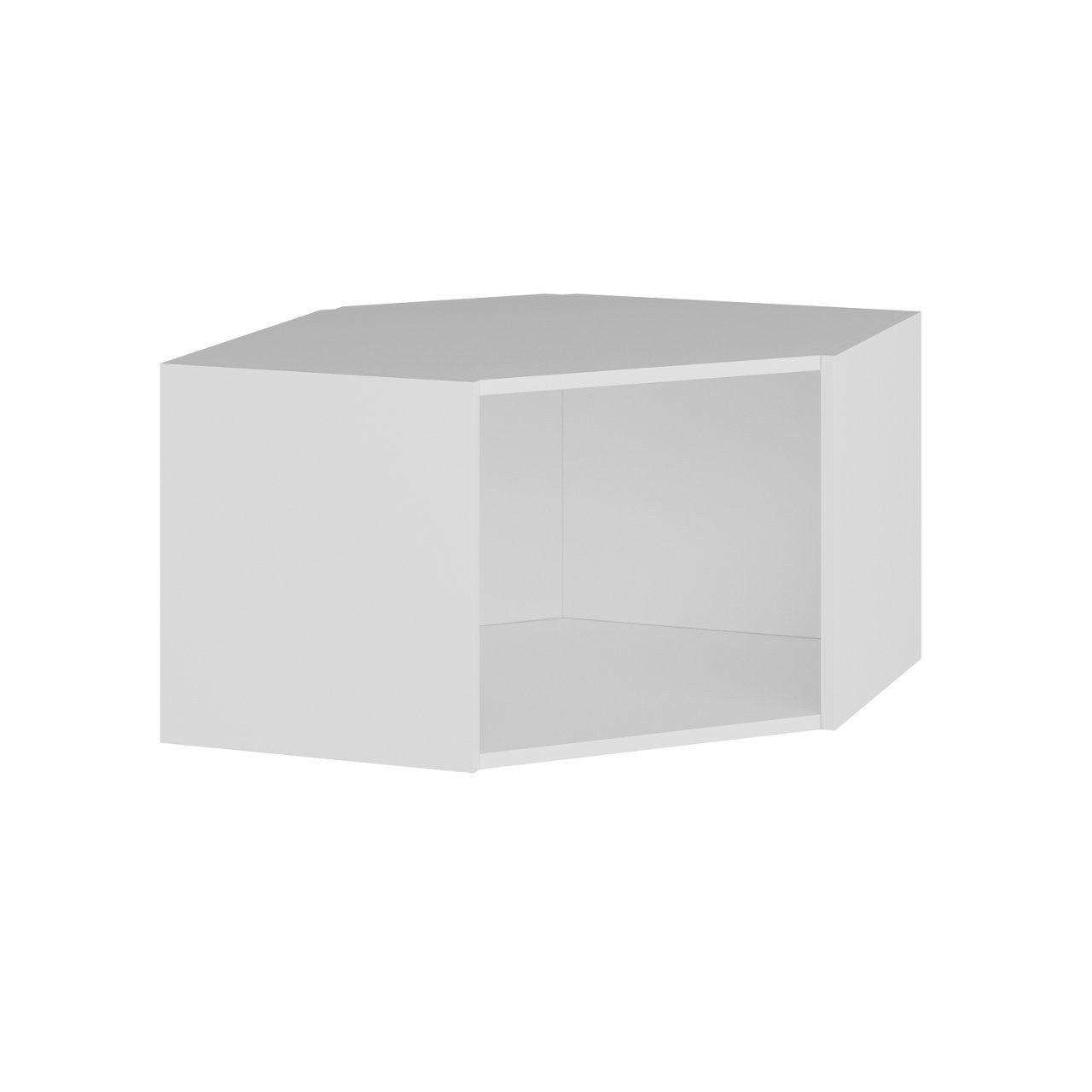 Zidni ormar, Kale Corner - White, Membrane