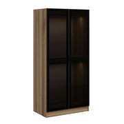 Garderoba, Kale Glass Dark Grey1 - 210