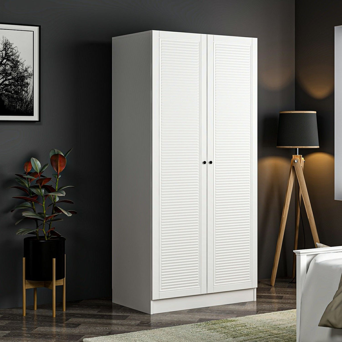 Garderoba, Kale Membrane Blinds bijele - 190