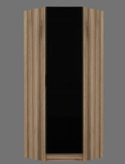 Garderoba, Kale Glass Dark Grey Oak - 210