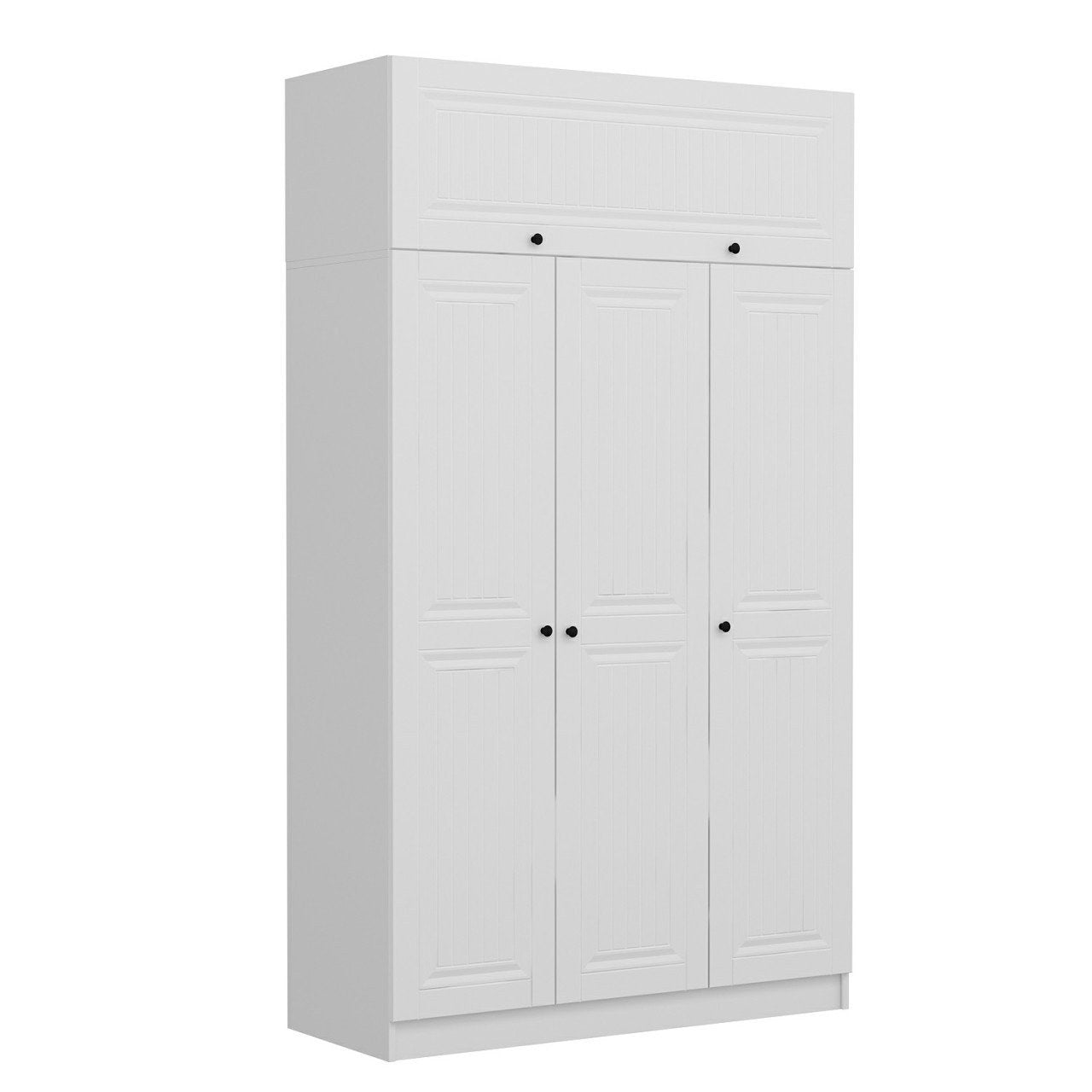 Garderoba, Minar 3 Mebran Kapak 2 Çekmece 235 - White
